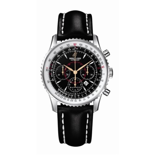Breitling Montbillant Black / Calf