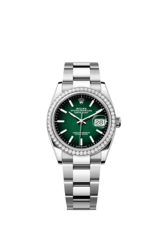Rolex Datejust 36 Stainless Steel - Diamond / Green Ombré / Oyster