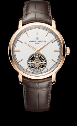 Vacheron Constantin Traditionnelle Tourbillon Pink Gold / Silver