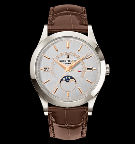 Patek Philippe Perpetual Calendar 5496 Platinum / Silver