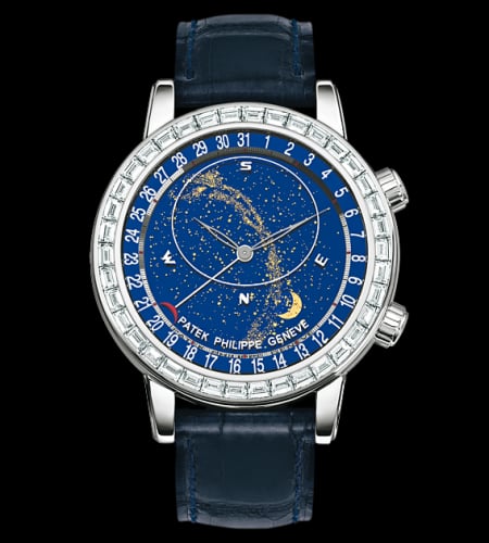 Patek Philippe Celestial 6104 White Gold / Blue