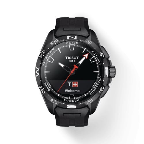 Tissot T-Touch Connect Solar Black Titanium - Ceramic / Black / Rubber