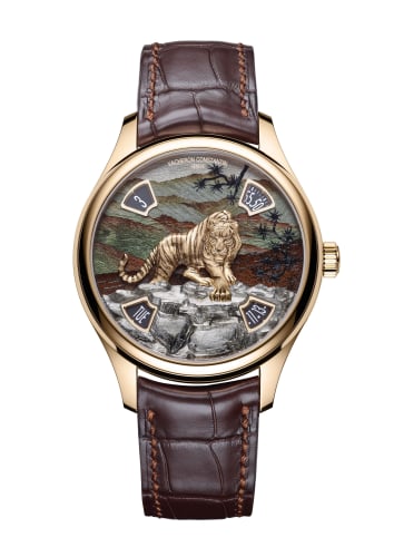 Vacheron Constantin Les Cabinotiers Les Cabinotiers Imperial Tiger Pink Gold / Green Wood