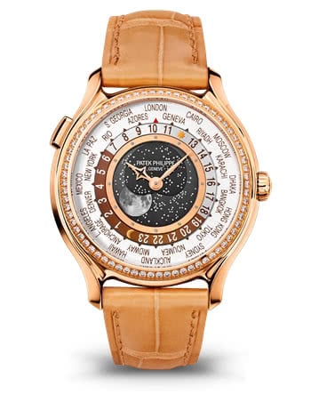 Patek Philippe World Time Moon 7175 Rose Gold / 175th Anniversary