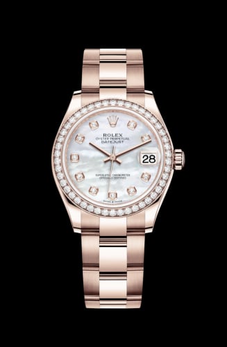 Rolex Datejust 31 Rose Gold / Diamond / MOP / Oyster