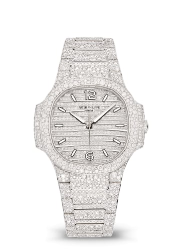 Patek Philippe Nautilus 7118 Rose Gold / Snow-Set