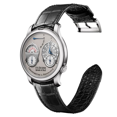 F.P. Journe Souveraine Chronomètre à Résonance 40 Platinum / Grey
