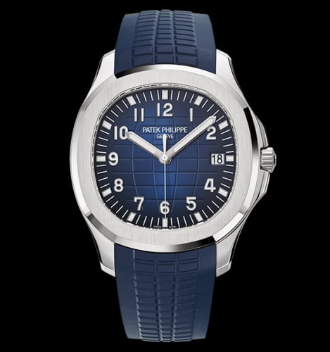 Patek Philippe Aquanaut 5168 White Gold / Blue