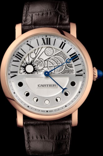 Cartier Rotonde de Cartier 43.5 Day &amp; Night Pink Gold / Silver