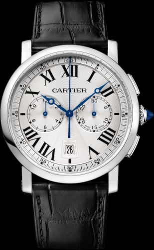 Cartier Rotonde de Cartier Chronograph Stainless Steel / Silver