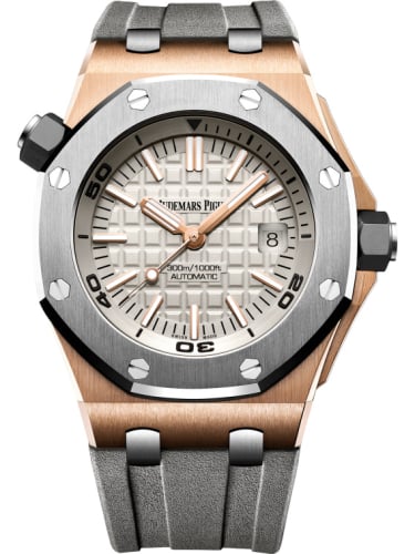 Audemars Piguet Royal Oak Offshore Diver Pink Gold / Titanium / Silver