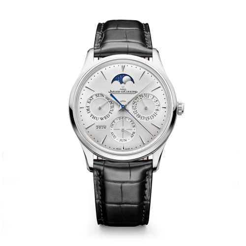 Jaeger-LeCoultre Master Ultra Thin Perpetual Stainless Steel / Silver