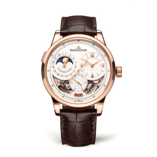 Jaeger-LeCoultre Duomètre Quantième Lunaire Pink Gold / Open