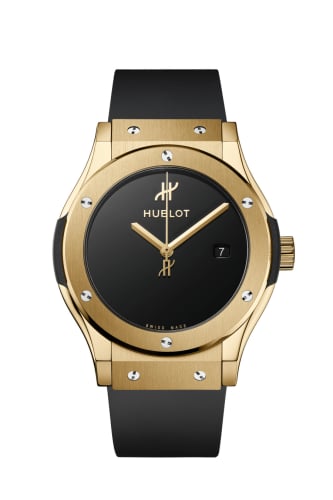 Hublot Classic Fusion Original 42 Yellow Gold / Black