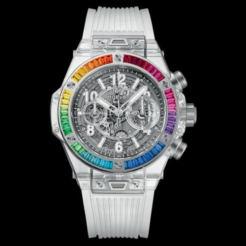 Hublot Big Bang Unico 45 Sapphire / Rainbow