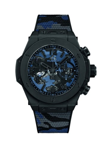 Hublot Big Bang Unico All Black Blue Camo