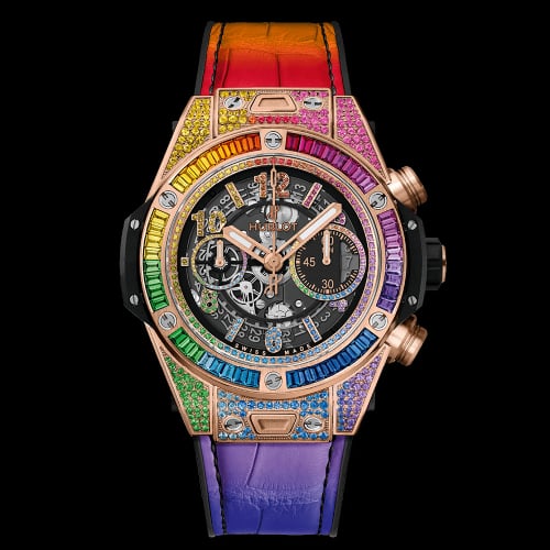 Hublot Big Bang Unico 45 King Gold / Rainbow