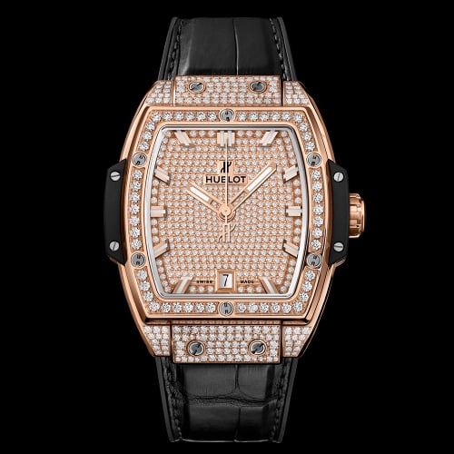 Hublot Spirit of Big Bang 39 King Gold / Full Pavé