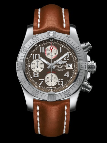 Breitling Avenger II Stainless Steel / Tungsten Gray / Calf / Folding