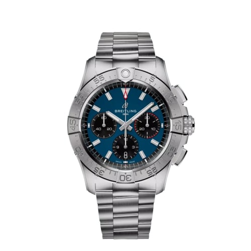 Breitling Avenger B01 Chronograph 42 Stainless Steel / Blue / Bracelet
