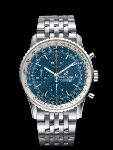 Breitling Navitimer 1 Chronograph 41 Stainless Steel / Blue / Bracelet