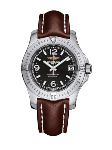 Breitling Colt 36 Volcano Black / Calf / Pin