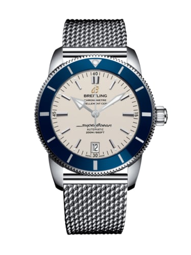 Breitling Superocean Heritage II 42 Stainless Steel / Blue / Silver / Bracelet