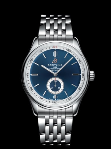 Breitling Premier Automatic 40 Stainless Steel / Blue / Bracelet
