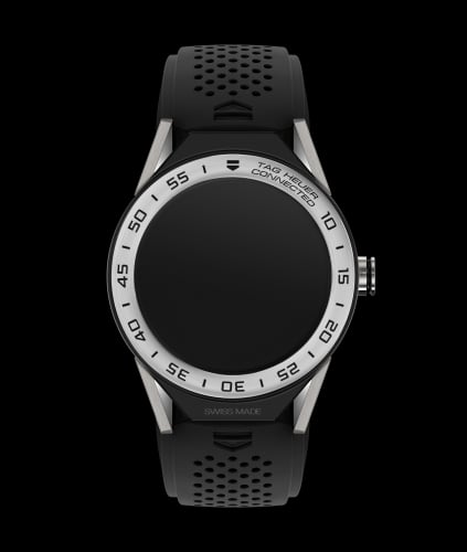 TAG Heuer Carrera Connected Modular 45 Titanium / Stainless Steel / Black Rubber