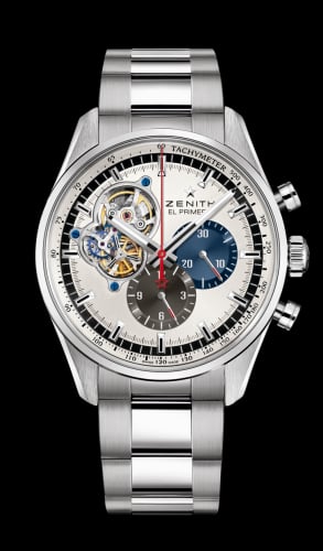 Zenith El Primero Chronomaster Open Stainless Steel / Silver 1969 / Bracelet