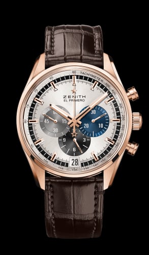 Zenith El Primero Chronomaster 42 Rose Gold / Silver / Alligator