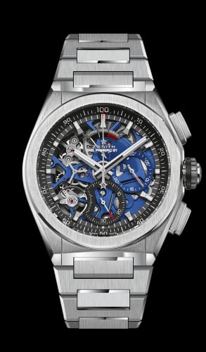 Zenith Defy El Primero 21 Titanium / Skeleton / Bracelet