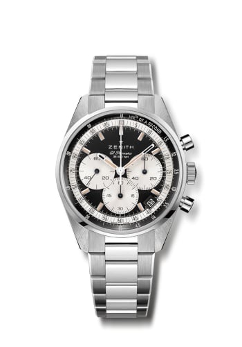 Zenith Chronomaster Original Stainless Steel / Black / Bracelet