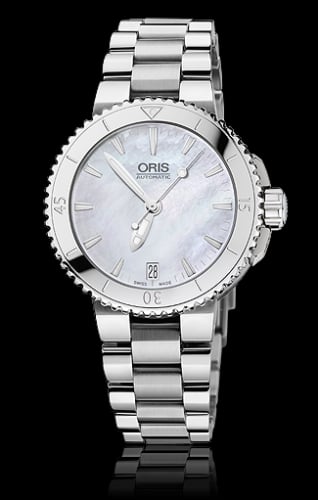 Oris Aquis Date 36 Stainless Steel / MOP / Bracelet