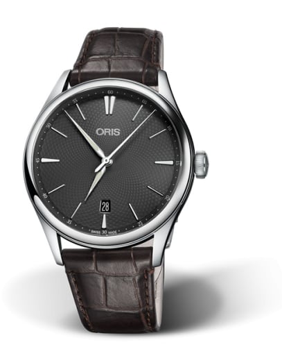 Oris Artelier Date 40 Stainless Steel / Grey