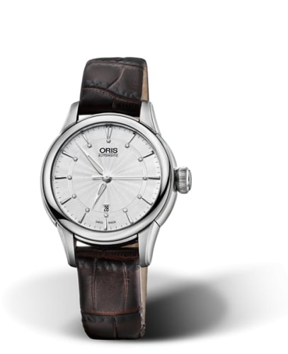 Oris Artelier Date Diamonds 31 Stainless Steel / Silver