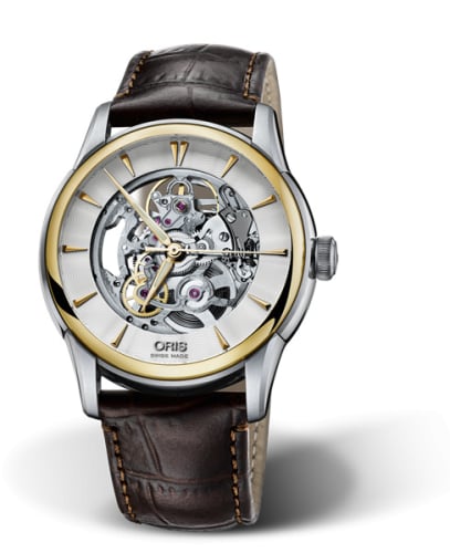Oris Artelier Skeleton 40.5 Stainless Steel - Yellow Gold