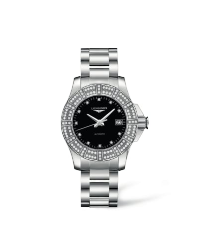 Longines Conquest 29.5 Automatic Double Row Diamond