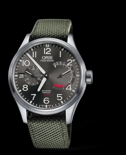Oris Big Crown ProPilot Calibre 111 Stainless Steel / Grey / Textile