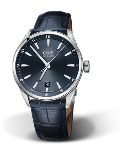 Oris Artix Date 39 Stainless Steel / Blue