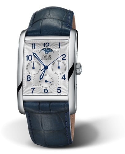 Oris Rectangular Complication Stainless Steel / Silver - Arabic