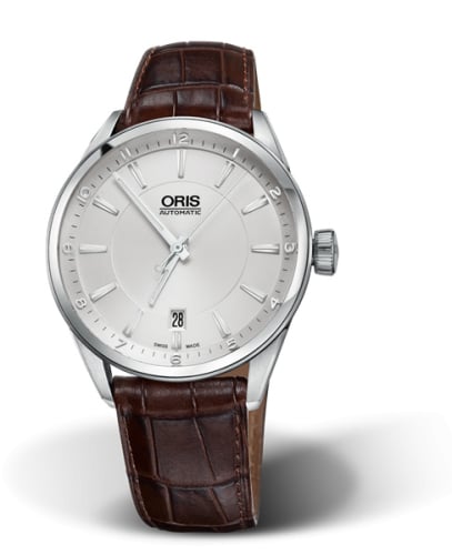 Oris Artix Date 39 Stainless Steel / Silver