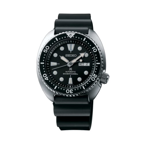 Seiko Prospex Diver Turtle Stainless Steel / Black / Rubber