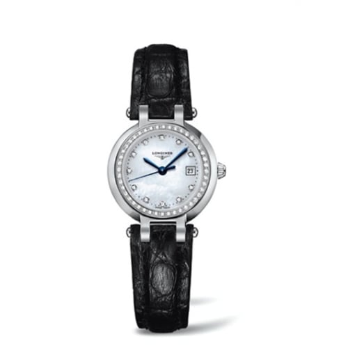 Longines PrimaLuna Quartz 26.5 Stainless Steel / Diamond / MOP