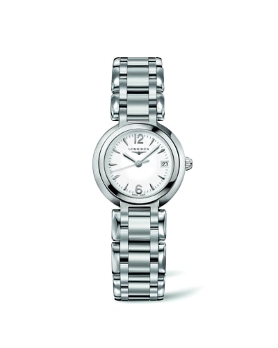 Longines PrimaLuna Quartz 26.5 Stainless Steel / White / Bracelet