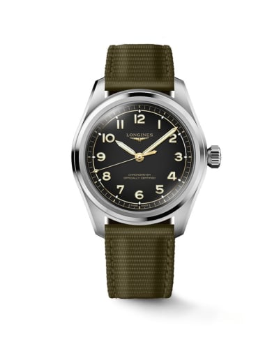 Longines Spirit Automatic 39 Stainless Steel / Black / Rubber