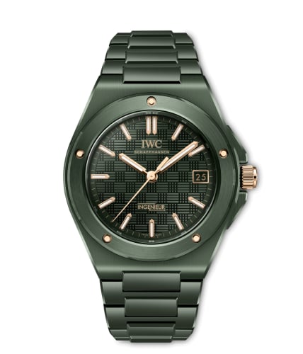 IWC Schaffhausen Ingenieur Automatic 42 Green Ceramic / Green