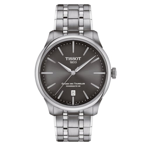 Tissot Chemin Des Tourelles Powermatic 80 39 Stainless Steel / Grey / Bracelet