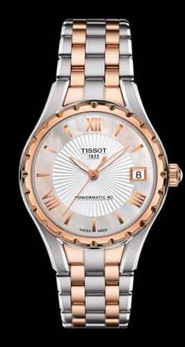 Tissot Lady 80 Automatic Stainless Steel / PVD Gold / MOP