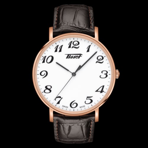 Tissot Everytime Large Rose Gold PVD / White / Strap